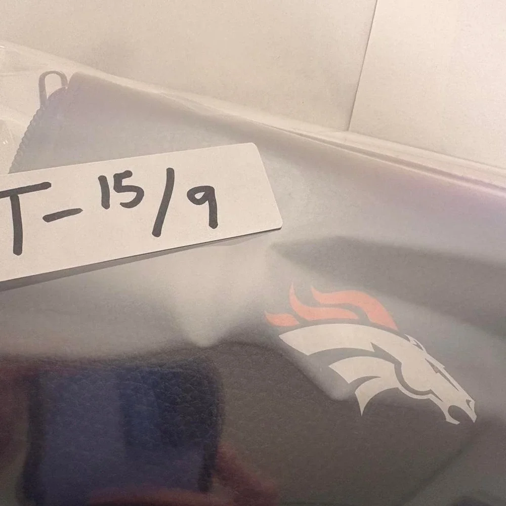 Brand new Navy blue NFL Denver Broncos wallet